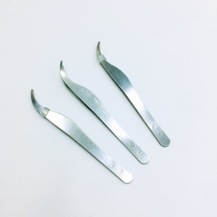 tweezers stainless steel elbow small tweezers 8CM small size tweezers elbow tweezers clip stainless steel tweezers