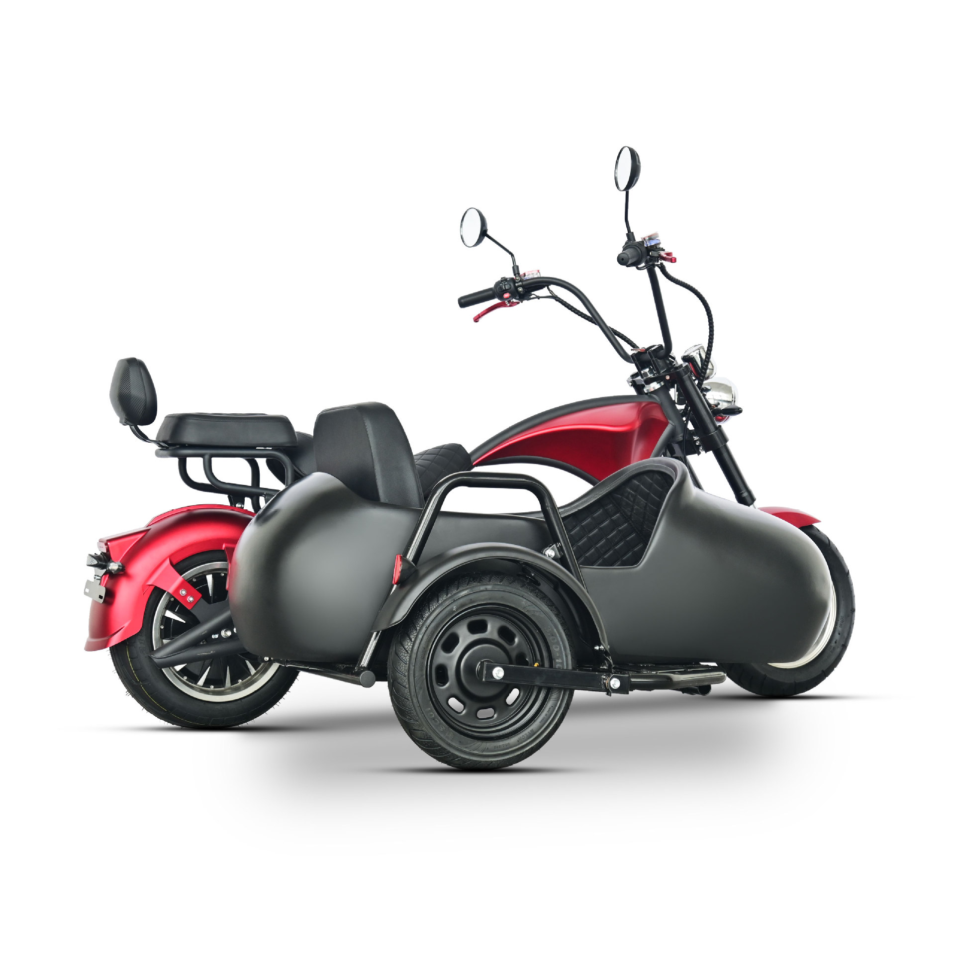 Cp Modified Three-Wheel Side-By-Side Series R2Eec Dot Adult Mobility Scooter Two-Wheel Motorcycle Harley Electric Vehicle