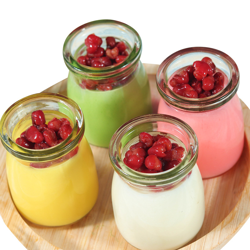 Dunhuang pudding powder 1kg milk tea shop special egg pudding milk tea raw materials commercial strawberry/mango pudding powder