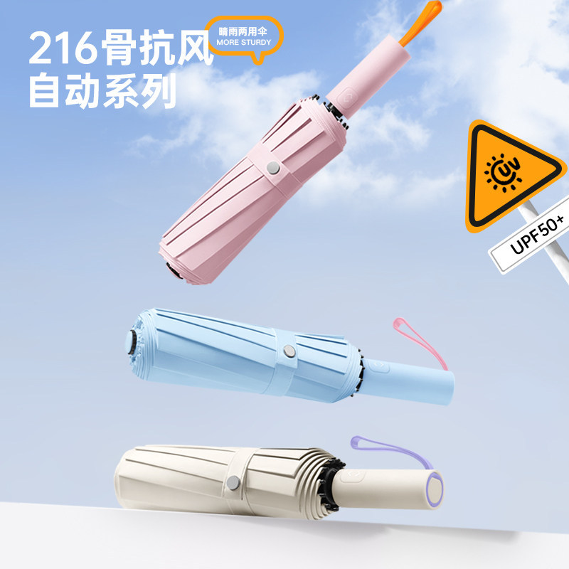 automatic umbrella for men and women solar-powered