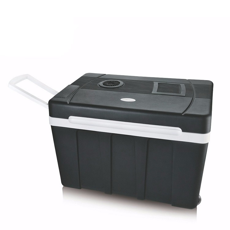 Nuevo 50l mini refrigerador hogar coche de doble uso de gran capacidad al aire libre camping portátil coche refrigerador refrigerado aislamiento