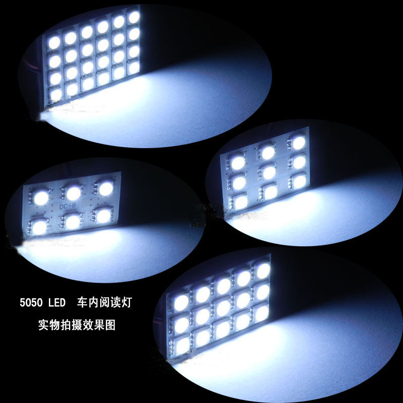 Oferta especial led5050 lectura luz LED techo coche luz interior iluminación decorativa luz 5050 luz de la habitación image 3