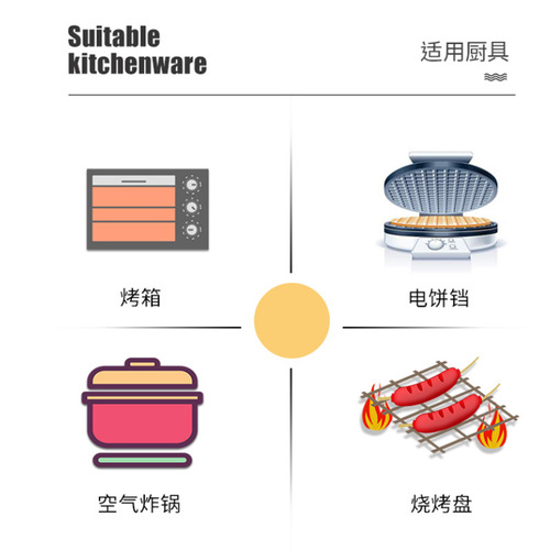 Miaojie tin foil air fryer special aluminum foil kitchen household oven tin foil oil paper baking barbecue batch