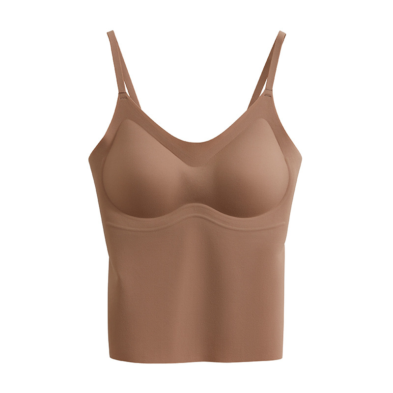 Thin shoulder straps invisible skin