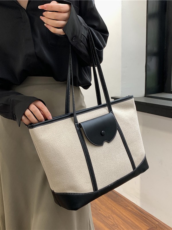 Bolsa de mujer comercio exterior transfronterizo nuevo lienzo bolso especial de alta calidad simple perezoso viaje bolsa de hombro universal
