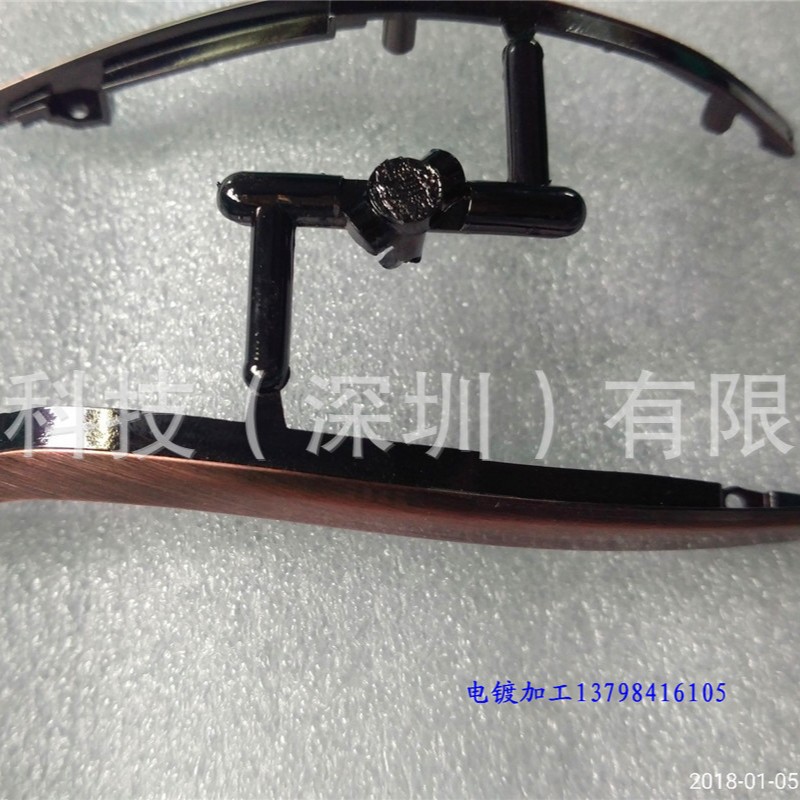 提供鼠标装饰圈枪色电镀，深圳电镀加工