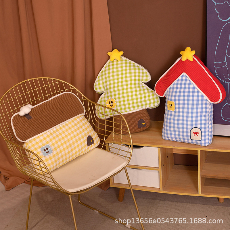 Fairy Tale Hut Doll Kidsren's Toy Pillow Home Sofa Ornaments Cute Decorative Doll Cloth Doll Birthday Gift