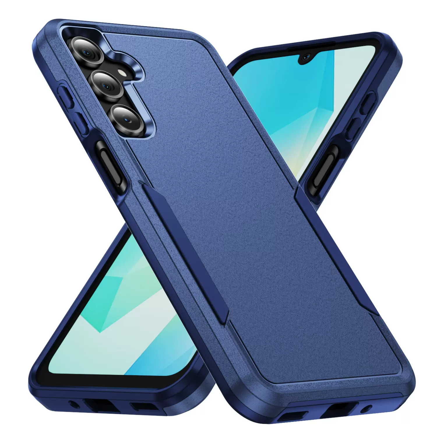 工厂直供跨境电商开拓者适用A26 5G盔甲手机套二合一防摔指环壳