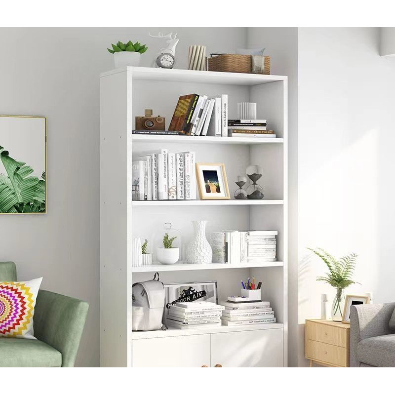 Bookcase Student-Specific Bay Window Cabinet Wall-Mounted Living Room Storage Cabinet Bedroom Storage Cabinet Home Bookshelf Floor-Standing Storage Rack