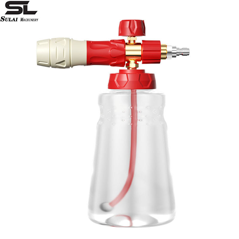 跨境新款泡沫壶厂家直销高压洗车水枪pa壶清洗机专用泡沫壶pa壶