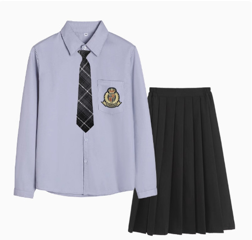 班服诗歌朗诵合唱团演出服装学院风初中生演讲高中生毕业校服套装|undefined
