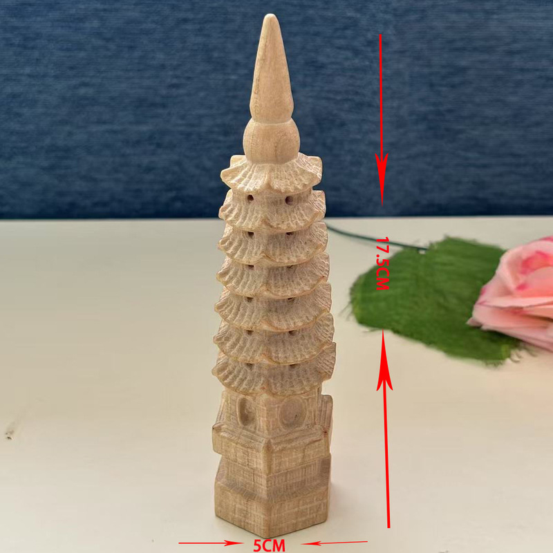 桃の木文昌塔卸売 7 階 9 階 11 階 13 階木彫り工芸品オフィス装飾品文昌塔|undefined