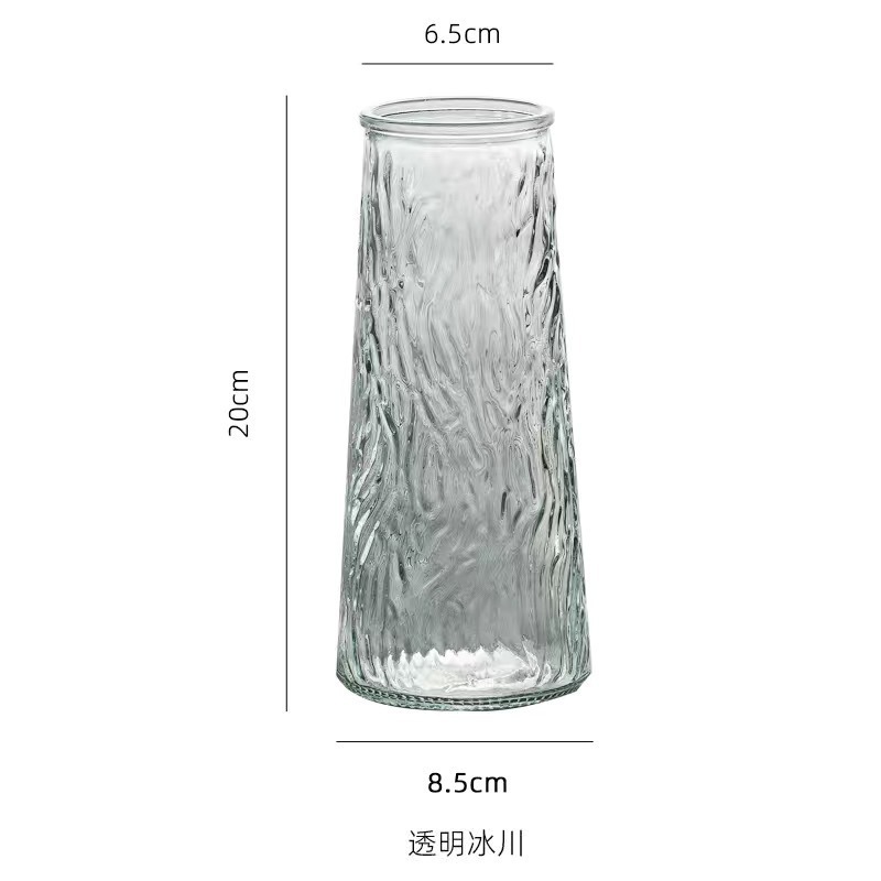 Corrugada de agua transparente sin pintura de oro