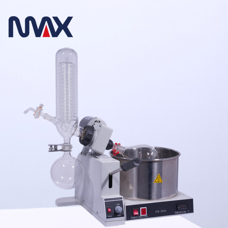 small-scale simple and easy distillation equipment rotate Evaporator YRE-202A ( 1-2L )Rotary evaporator