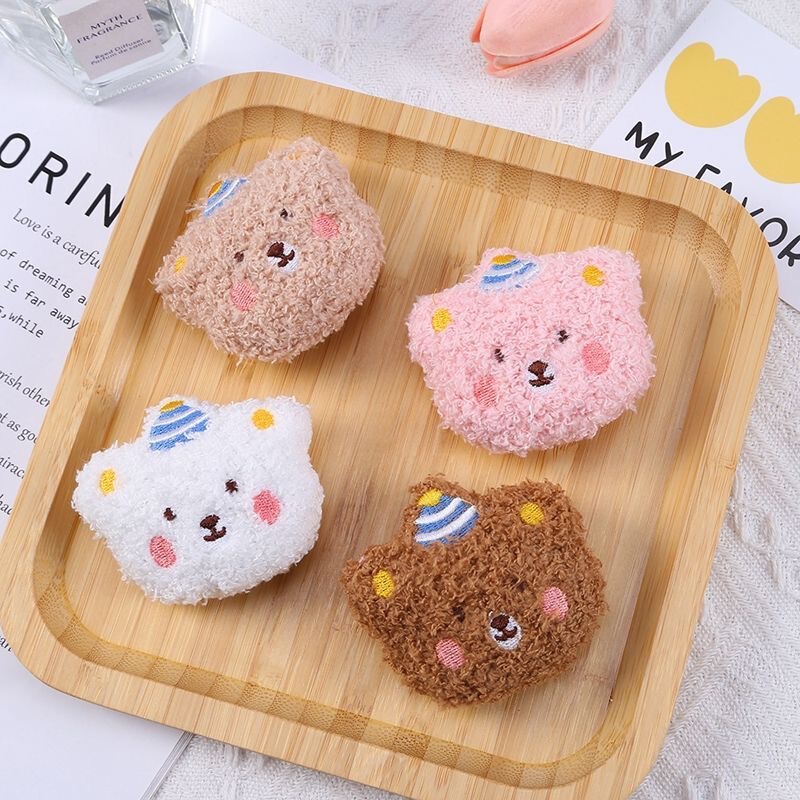 Cartoon Plush Brooch Pagoda Bear Crown Bear Cute Bear Doll Doll Bag Clothing Accessories Pendant Accessories
