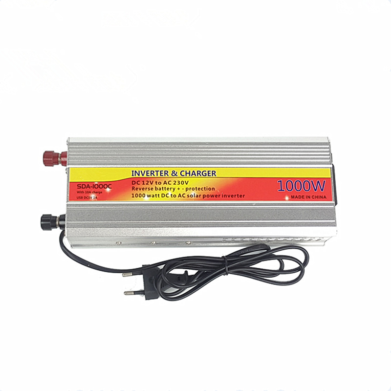 厂家直销 1000W修正波逆变器12V转220V充电器 充电逆变一体逆变器