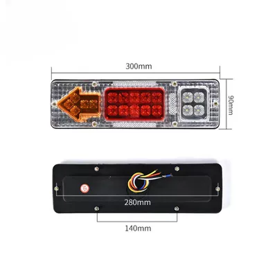 rear tail light electric tricycle: Tail light