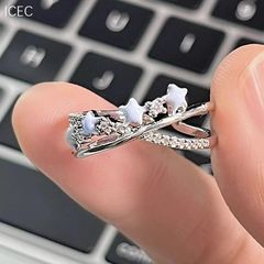 Retro-dipped Star Ring for Women - Unique Design, Fashionable and Versatile, with a Touch of Personality and Playfulness