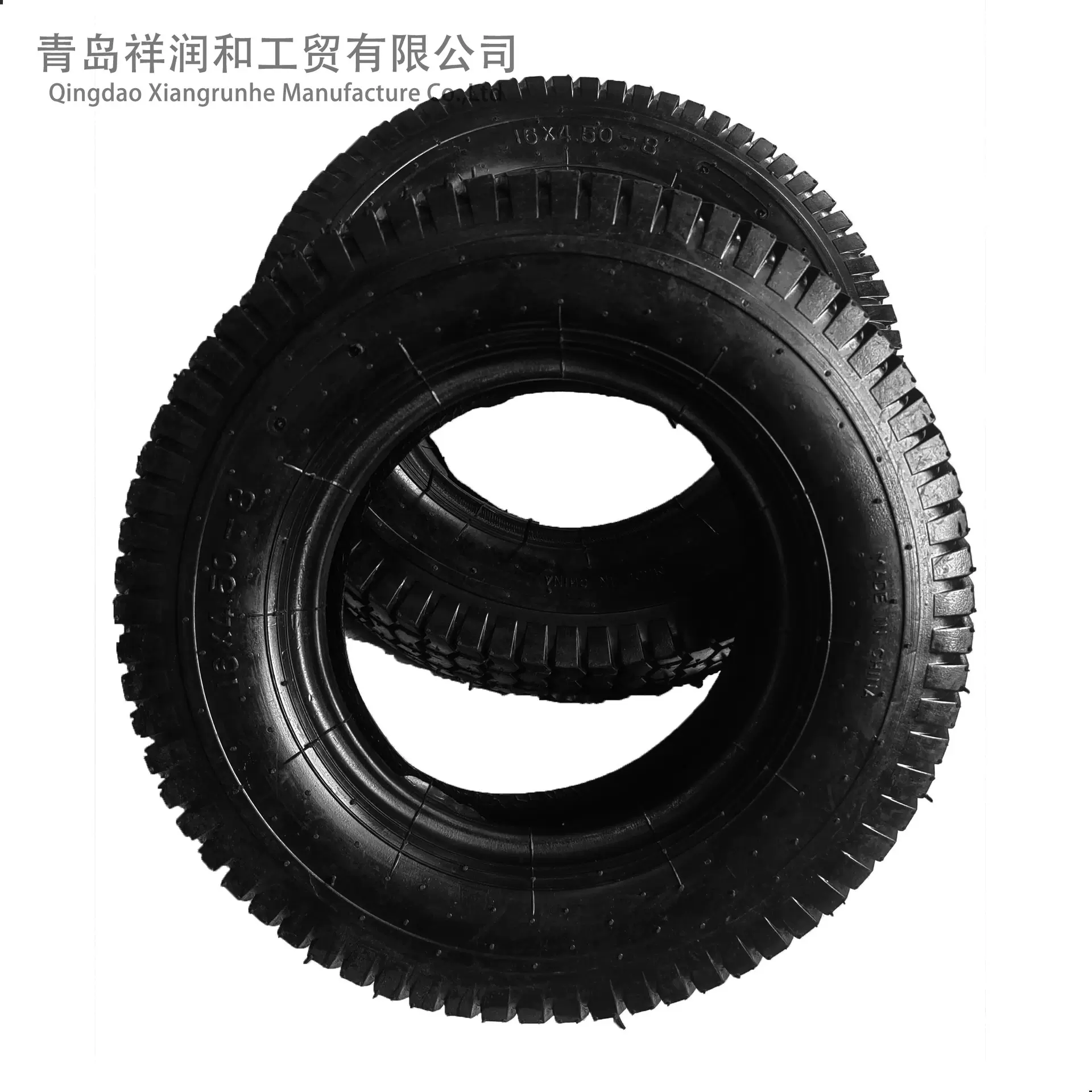 工具车轮胎4.50-8厂家直销供应外贸出口力车农用车充气外胎