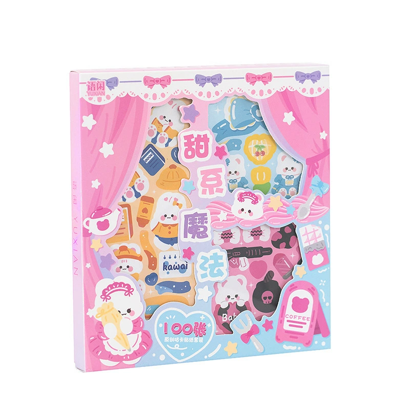 Sticker, magic cartoon set, base stickers, scheduler