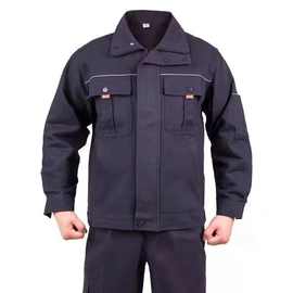 纯棉工作服劳保服套装反光条工作服工厂车间电焊服工装制服批发