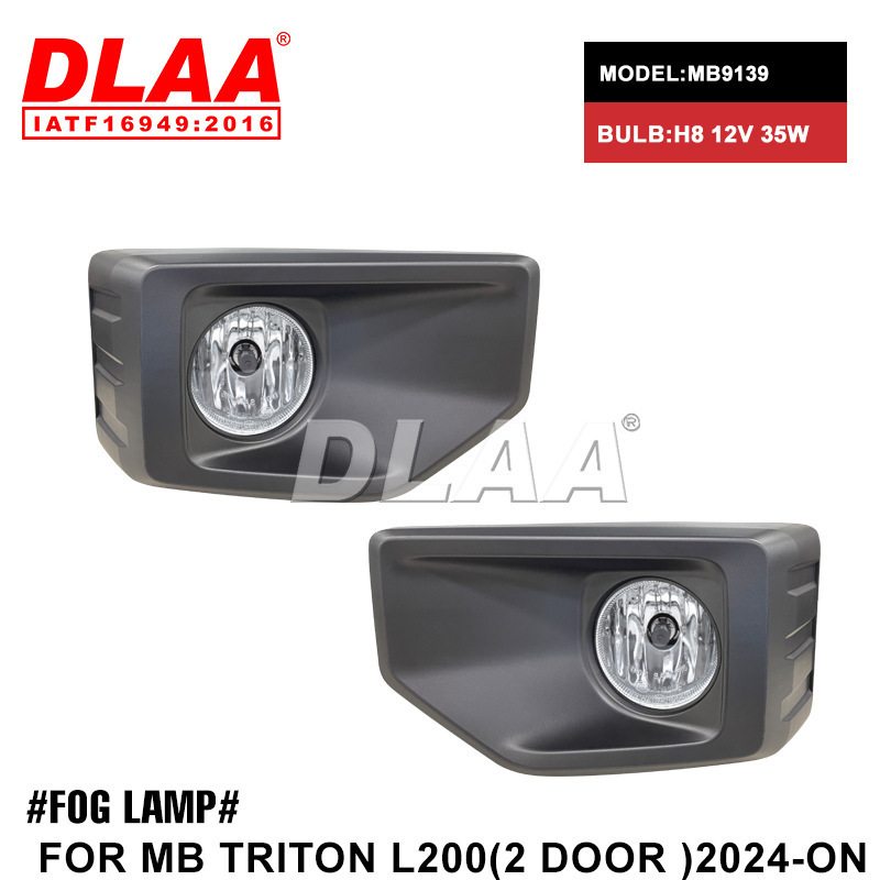 Aplicable a Mitsubishi 2024 nuevo conjunto de lámpara de niebla delantera L200 Triton pickup luz de conducción diurna luz de barra delantera