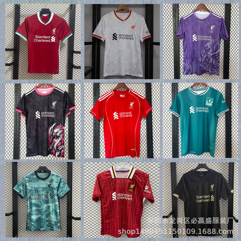 25-26 Liverpool Home and Away Football Jersey 23-24 Liverpool Special Edition Joint Edition Jersey 2021 Jersey 25-26 Liverpool Home and Away Football Jersey 23-24 Liverpool Special Edition Joint Edition Jersey 2021 Jersey