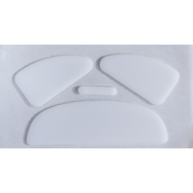 Adecuado para el parche para el pie del ratón Heijue AJ199 159, suave y resistente al desgaste, versión de hielo AJ179V2, parte inferior de arco de repuesto AJ179