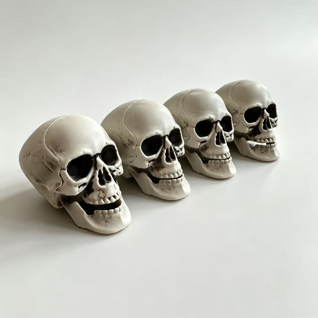 Fábrica directa de Halloween 7 dientes vivos bar calaveras habitaciones secretas decoración de casas embrujadas simulación de terror
