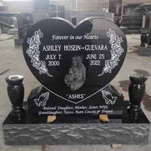 定制石雕厂直销 支持定制花岗岩  黑色墓碑 各种石材各种雕刻