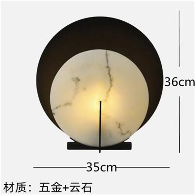クリエイティブデザイン北欧シンプルで豪華な電気スタンド寝室ベッドヘッドランプ感リビング装飾ガラス|undefined
