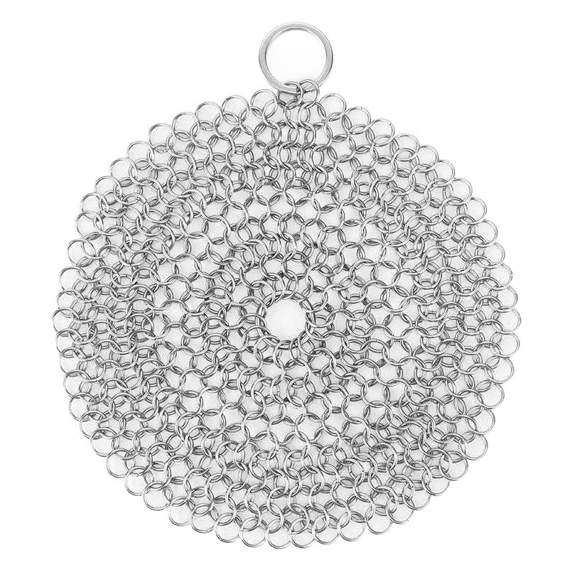 No escoria Yiwu limpieza diaria de acero inoxidable bola de acero cepillo olla neta olla cepillo olla artefacto