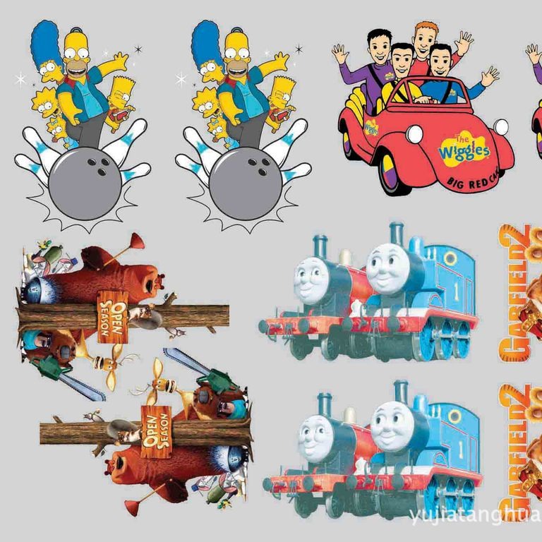 动物烫画 来图做烫画 童装烫画 卡通系列烫画