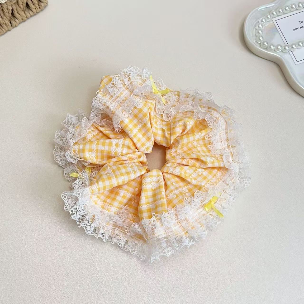 5800 패스토럴 레이스 레이스 서클-옐로우 (18cm)