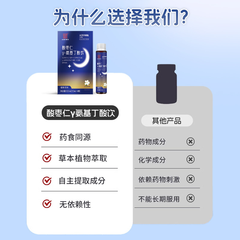 ナツメ仁y飲料卸売ガンマアミノ酪酸睡眠飲料経口液ナツメ仁おやすみ飲料|undefined