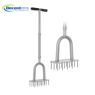 Lawn Aerator Nail Metal Manual Grass Removal Soil Vent Lawn Lawn Aeration Garden Tools