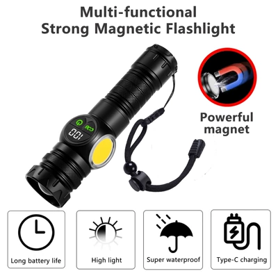 Flashlight Screen Magnet Tail Magnet, UV fənərlər