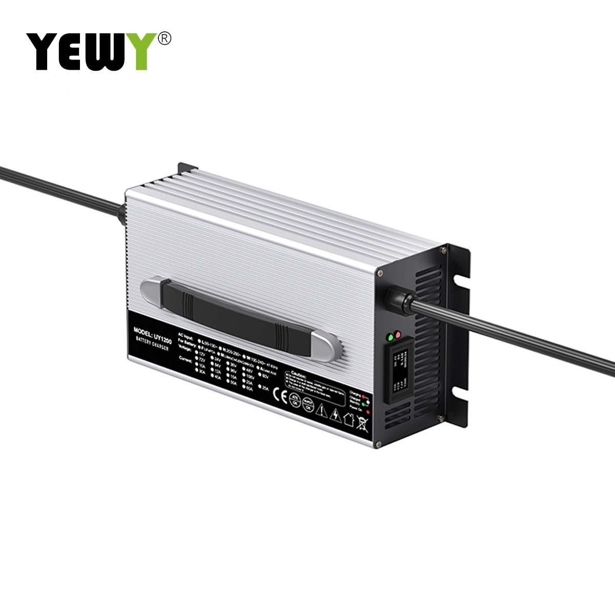 厂家供应1200W 60V15A锂电池充电器,三元聚合物充电器