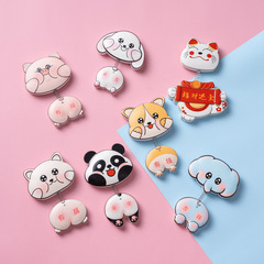 創意卡通搖搖樂立體冰箱貼可愛樹脂磁吸貼家用裝飾品冰箱磁貼批發