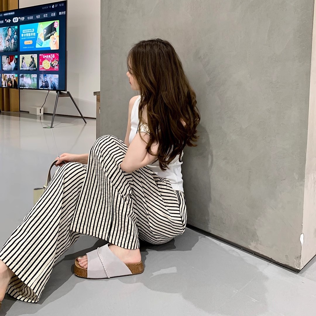 【Sheii Su Yinyin】 Pies enormes ~ Zapatillas Birkken casuales de suela gruesa de corcho de cuero retro