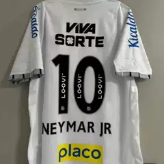 25-26 New Santos Home 10 Neymar Football Jersey Brazilian Serie A Shirt