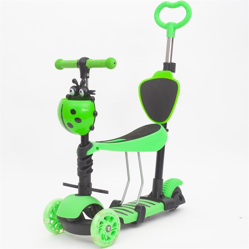 Seven Star Ladybug verde oscuro 5 en 1