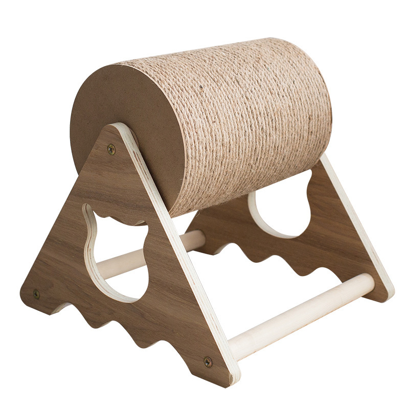 迈北彼木质猫抓球猫爬架麻绳猫咪磨爪猫抓板 耐抓耐啃猫咪玩具