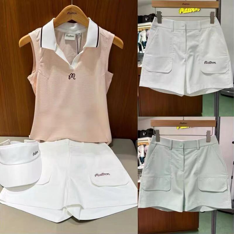 Korean golf apparel women's casual shorts 26 summer thin slim-fit versatile golf sports pants Korean golf apparel women's casual shorts 26 summer thin slim-fit versatile golf sports pants