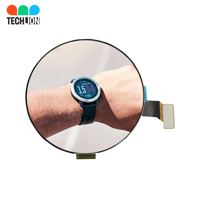 1.4寸AMOLED 454*454 MIPI接口 350亮度  汽车遥控LCD智能手表