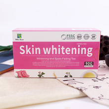 出口Skin Whitening tea Whitening and Spots Fading Tea丽颜茶
