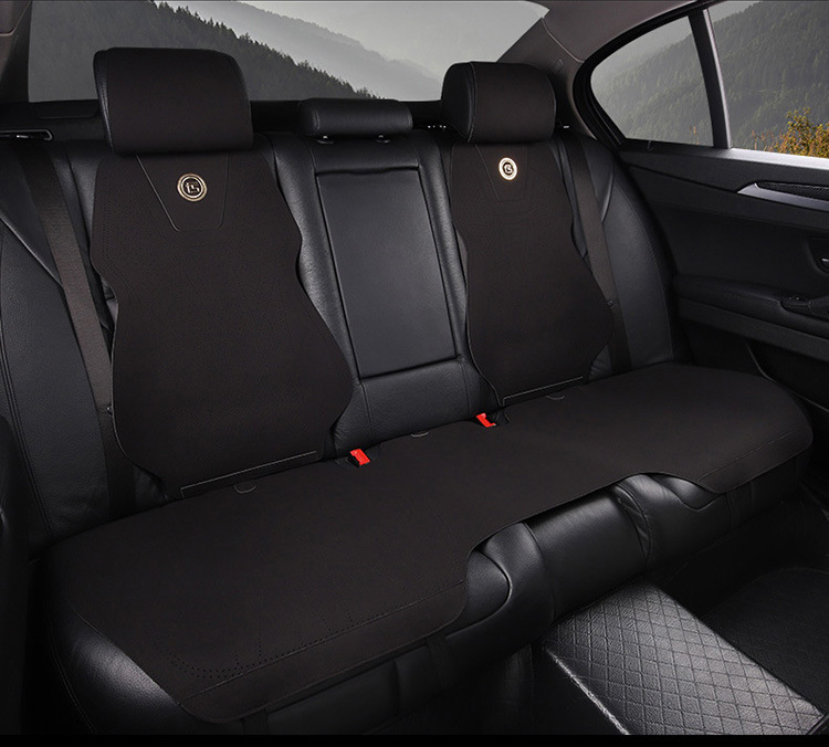 Car Seat Cover, All-Inclusive, Universal Anti-Dirty Cover for All Seasons, Front Seat Cushion, Backrest, Leather, Light Luxury and High-End Feel