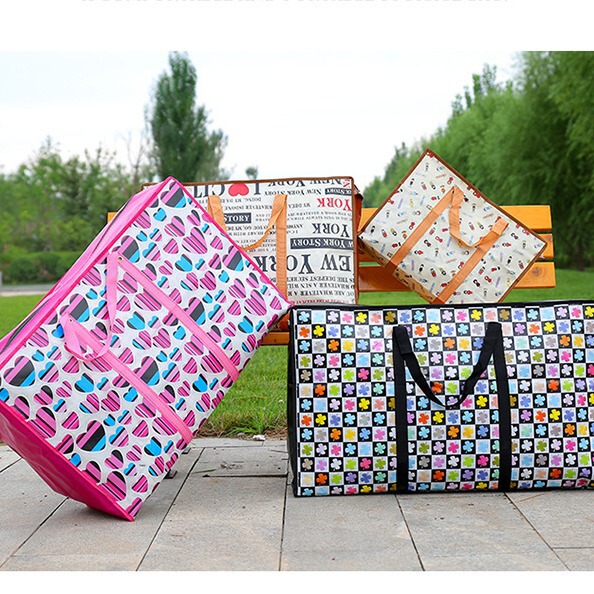 Wholesale moving bag luggage bag quilt storage bag waterproof non-woven fabric thickened portable packing moving packing bag Wholesale moving bag luggage bag quilt storage bag waterproof non-woven fabric thickened portable packing moving packing bag
