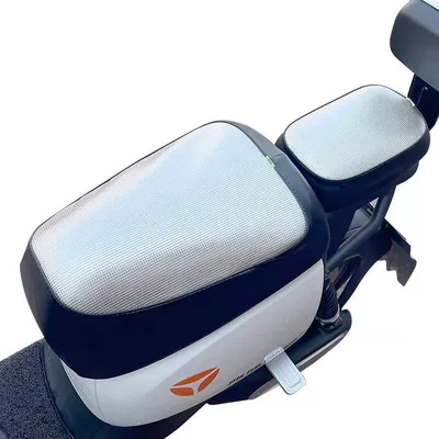 sunscreen heat insulation waterproof table bell – Electric car cushion - new-national-standard-silver-square-front-seat-cover-rear-seat-cover
