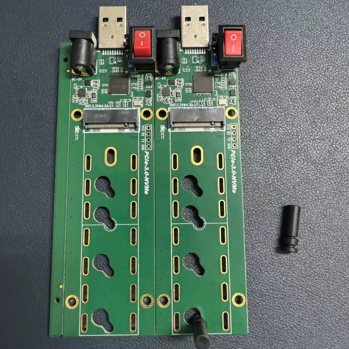 Карточка преобразования PCIe открывающая карта плата NVME в USB3.0 JM583 карта конвертации PCIe карта M2